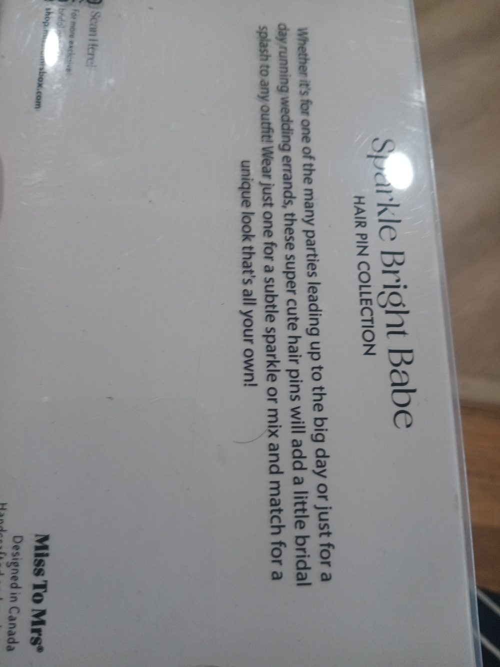 Pearl & Gold Hair Pin Set - White and Gold - Picture 5 of 7